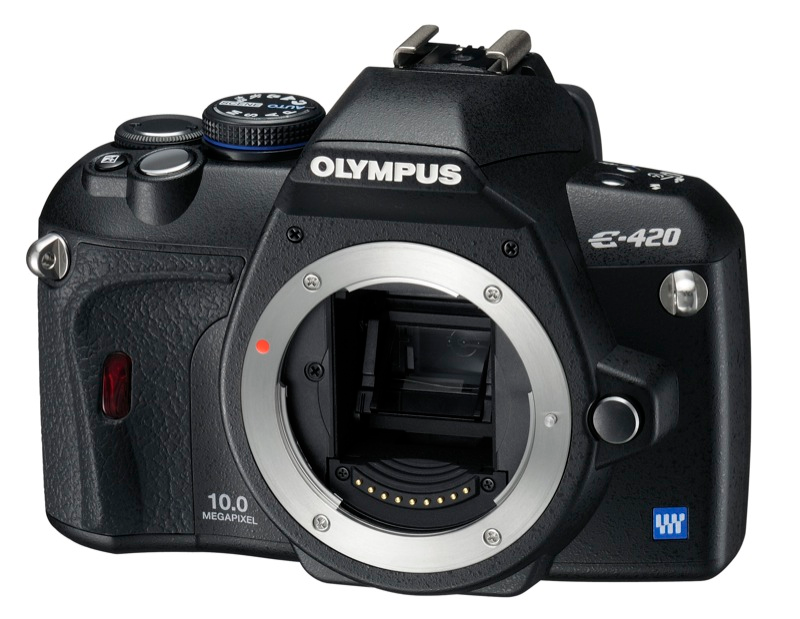 Illustration for article titled Olympus E-420 DSLR: Smaller, Lighter, Cheaper